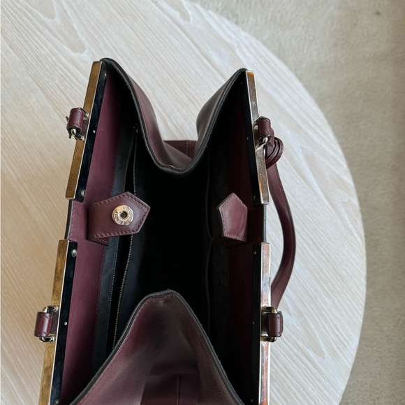 Fendi Red Saffiano Leather 2Jours Tote - Picture 2 of 6